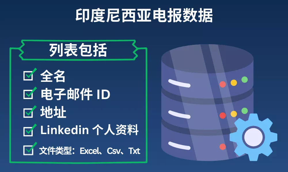 印度尼西亚电报数据